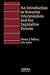An Introduction To Statutory Interpretation and the Legislative Process (Introduction to Law Series)