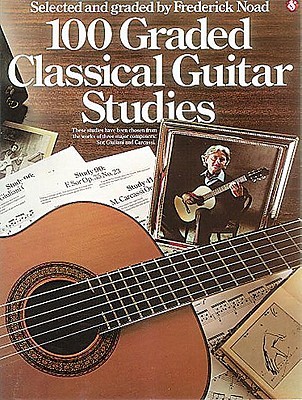 100 Graded Classical Guitar Studies (Paperback)