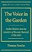 The Voice in the Garden: Andrei Bolotov and the Anxieties of Russian Pastoral 1738-1833 (Studies in Russian Literature and Theory)