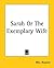 Sarah Or The Exemplary Wife