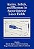 Atoms, Solids, and Plasmas in Super-Intense Laser Fields