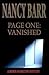 Page One: Vanished