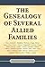 Genealogy of Several Allied Families