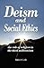 Deism and Social Ethics: The Role of Religion in the Third Millennium