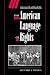 The American Language of Rights (Ideas in Context, Series Number 54)