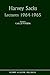 Harvey Sacks Lectures 1964–1965 by Gail Jefferson