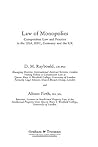 Law of Monopolies:Competition Law and Practice in the U. S. A., E. E. C., Germany and the U. K.