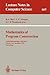 Mathematics of Program Construction by Richard S. Bird
