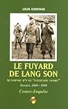 Le Fuyard De Lang Son (Contre-enquête) (French Edition)