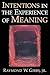 Intentions in the Experience of Meaning by Raymond W. Gibbs Jr.