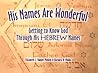 His Names are Wonderful: Getting to Know God Through His Hebrew Names