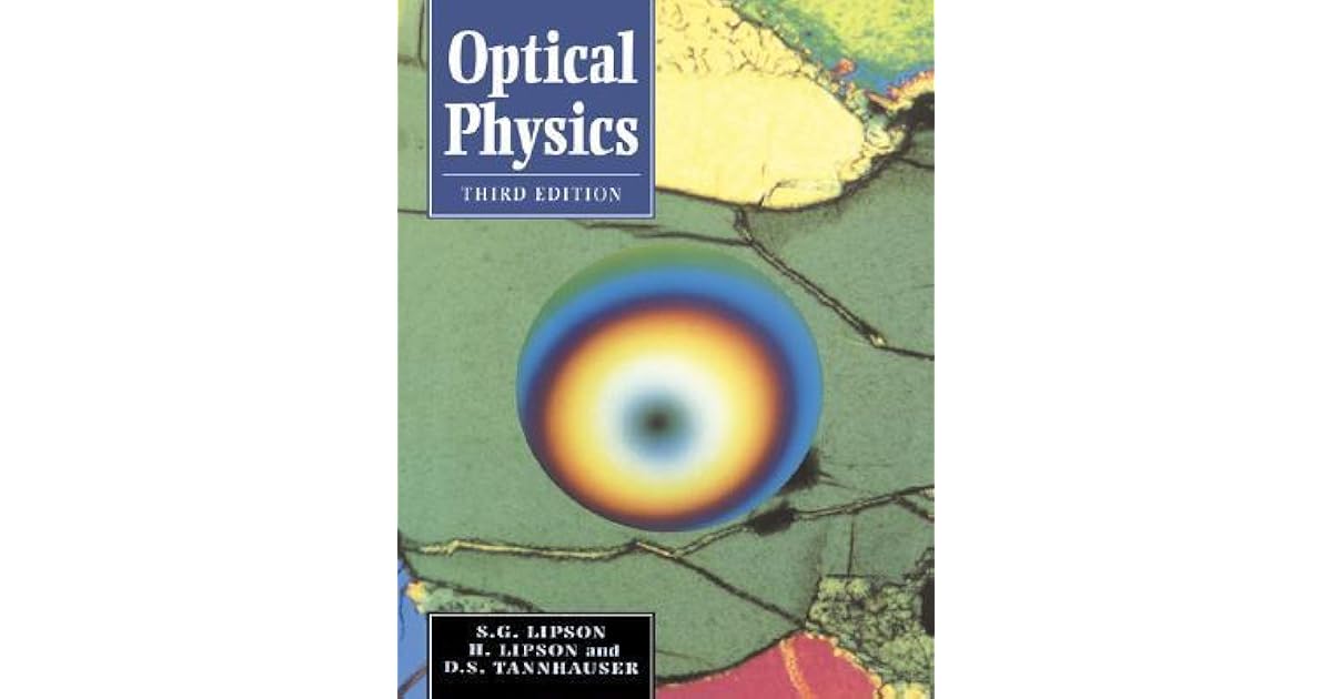 Optical Physics by Stephen G. Lipson