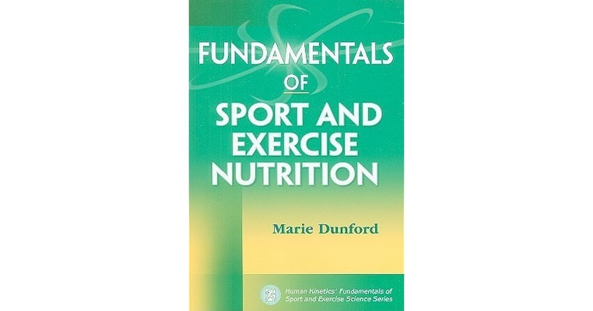 FUNDAMENTALS OF SPORT AND EXERCISE NUTRITION PDF visual data 5