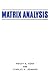 Matrix Analysis