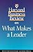 Harvard Business Review on What Makes a Leader