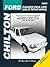 Ford Ranger Pick-ups 2000-05 Repair Manual (Chilton's Total Car Care)