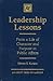 Leadership Lessons: From a ...