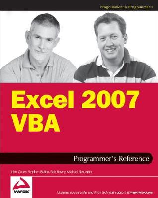 Excel 2007 VBA Programmer's Reference (Paperback)