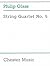Glass: String Quartet No. 5 Score