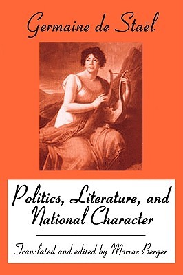 Politics, Literature and National Character (Paperback)