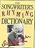 The Songwriter's Rhyming Dictionary by Sammy Cahn