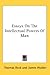 Essays on the Intellectual Powers of Man