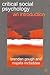 Critical Social Psychology : An Introduction