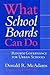 What School Boards Can Do by Donald R. McAdams