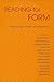 Reading for Form (Robert B ...