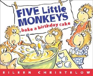 Five Little Monkeys Bake a Birthday Cake (Paperback)