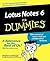 Lotus Notes R6 For Dummies