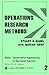 Operations Research Methods: As Applied to Political Science and the Legal Process (Quantitative Applications in the Social Sciences)
