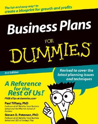 Business plan for dummies book image