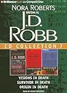 J.D. Robb CD Collection 7: Visions in Death, Survivor in Death, Origin in Death