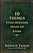 Ten Things Every Minister N...