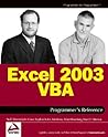 Excel 2003 VBA Programmer's Reference