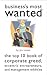 Business's Most Wanted by Jim Romeo