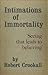 Intimations of Immortality:...