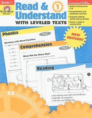 Evan-Moor Read and Understand with Leveled Texts, Grade 1 (Paperback)