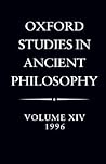 Oxford Studies in Ancient Philosophy