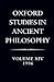 Oxford Studies in Ancient Philosophy