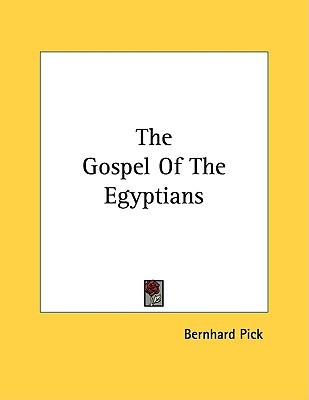 The Gospel of the Egyptians (Paperback)