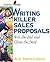 Writing Killer Sales Propos...