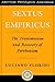 Sextus Empiricus: The Transmission and Recovery of Pyrrhonism (Society for Classical Studies American Classical Studies)
