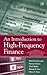 An Introduction to High-Frequency Finance