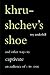 Khrushchev's Shoe: And Othe...