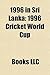 1996 in Sri Lanka: 1996 Cricket World Cup
