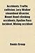 Accidents: Traffic Collision, Lucy Walker Steamboat Disaster, Mount Hood Climbing Accidents, Dyatlov Pass Incident, Mining Accide