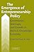 The Emergence of Entrepreneurship Policy by David M. Hart