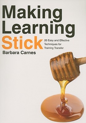 Making Learning Stick: 20 Easy and Effective Techniques that Transfer Training (Paperback)